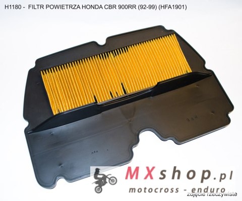 MIW (MEIWA) FILTR POWIETRZA HONDA CBR 900RR (92-99) (HFA1901) (OEM:17210-MWO-000) MIW (MEIWA) FILTR POWIETRZA HONDA CBR 900RR (92-99) (HFA1901) (OEM:17210-MWO-000)