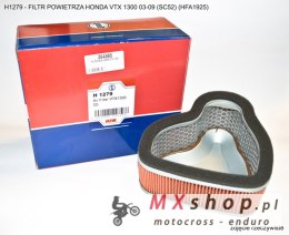 MIW (MEIWA) FILTR POWIETRZA HONDA VTX 1300 03-09 (SC52) (HFA1925) (OEM:17213-MEA-670)