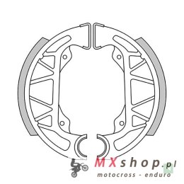 NEWFREN WYPRZEDAŻ SZCZĘKI HAMULCOWE GILERA TYPHON 50 96> ,PIAGGIO NRG 50 SFERA 50 96> (100X20MM)