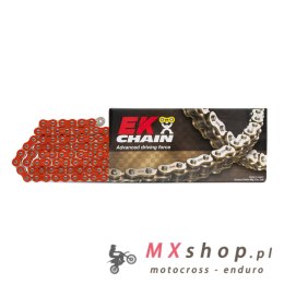 EK ŁAŃCUCH NAPĘDOWY EK530MVXZ2 120 OGNIW QX-RING KOLOR CZERWONY (DO 1100CCM) (41,8 KN) (MADE IN JAPAN) (ZAKUWKA)