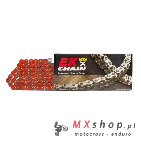 EK ŁAŃCUCH NAPĘDOWY EK530MVXZ2 120 OGNIW QX-RING KOLOR CZERWONY (DO 1100CCM) (41,8 KN) (MADE IN JAPAN) (ZAKUWKA) EK ŁAŃCUCH NAPĘDOWY EK530MVXZ2 120 OGNIW QX-RING KOLOR CZERWONY (DO 1100CCM) (41,8 KN) (MADE IN JAPAN) (ZAKUWKA)