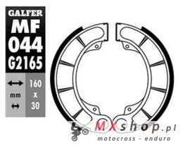 GALFER SZCZĘKI HAMULCOWE TYŁ SH351 HONDA FES 250 FORESIGHT '97-'01, PANTHEON 125/150 '98-'02, PS 250 '04-, TRX 420 FOURTRAX/RANC
