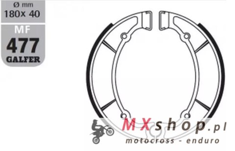 GALFER SZCZĘKI HAMULCOWE TYŁ SH512 YAMAHA XJ 550 '81-'84, XV 750 VIRAGO '92-'94, XV 750 SPECJAL '81-'84, XZ 550 '82-'84, YX 600 GALFER SZCZĘKI HAMULCOWE TYŁ SH512 YAMAHA XJ 550 '81-'84, XV 750 VIRAGO '92-'94, XV 750 SPECJAL '81-'84, XZ 550 '82-'84, YX 600
