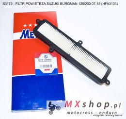 MIW (MEIWA) FILTR POWIETRZA SUZUKI BURGMAN 125/200 07-15 (HFA3103) (50)