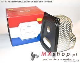 MIW (MEIWA) FILTR POWIETRZA SUZUKI DR 800 S 91-00 (HFA3802)