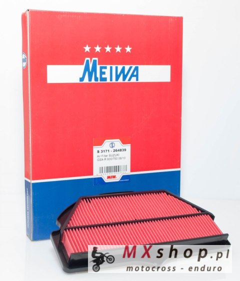 MIW (MEIWA) FILTR POWIETRZA SUZUKI GSXR 600/750 06-10 (HFA3617) (50) MIW (MEIWA) FILTR POWIETRZA SUZUKI GSXR 600/750 06-10 (HFA3617) (50)