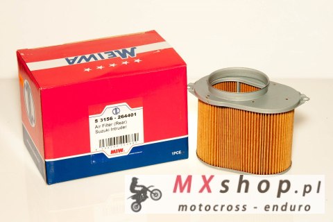 MIW (MEIWA) FILTR POWIETRZA SUZUKI VS 600/700/750/800 INTRUDER 87-09 TYLNY (OKRĄGŁY) (HFA3607) (DO KOMPLETU S3155) (50) MIW (MEIWA) FILTR POWIETRZA SUZUKI VS 600/700/750/800 INTRUDER 87-09 TYLNY (OKRĄGŁY) (HFA3607) (DO KOMPLETU S3155) (50)