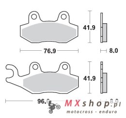 MOTO-MASTER WYPRZEDAŻ KLOCKI HAMULCOWE KH135 / KH214 SINTER METAL RACING: 12 (SINTERPRO SERIES RACING GP) KAWASAKI: KX 125-250-5
