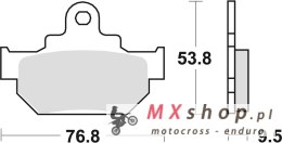 TRW ZF KLOCKI HAMULCOWE KH106/2 ORGANIC HONDA MBX 125 84, SUZUKI RM 250 86, DR 600 85-89, DR 650 90-91, PRZÓD (PROMOCJA)