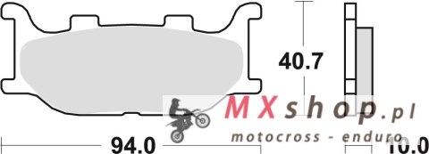 TRW ZF KLOCKI HAMULCOWE KH199 SINTER STREET YAMAHA XV/XVS 125 97-04, FZ6 04-10, XJ6 09-16, MT-03 06-14, XVS 1100/1300 99-16 PRZÓ TRW ZF KLOCKI HAMULCOWE KH199 SINTER STREET YAMAHA XV/XVS 125 97-04, FZ6 04-10, XJ6 09-16, MT-03 06-14, XVS 1100/1300 99-16 PRZÓ