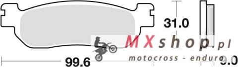 TRW ZF KLOCKI HAMULCOWE KH275 SINTER STREET YAMAHA TW 125 99-08 TW 200 91-15 R6 99-02, PRZÓD/TYŁ TRW ZF KLOCKI HAMULCOWE KH275 SINTER STREET YAMAHA TW 125 99-08 TW 200 91-15 R6 99-02, PRZÓD/TYŁ