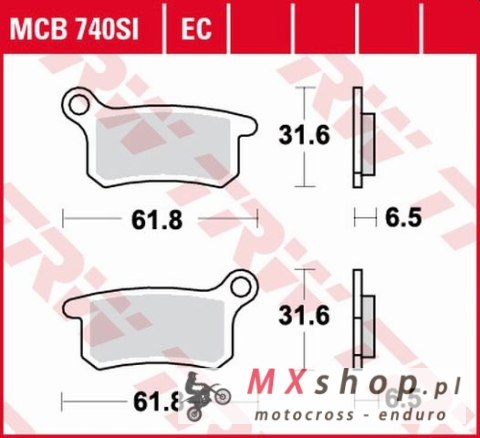 TRW ZF KLOCKI HAMULCOWE KH357 SINTER OFFROAD KTM SX 65 02-, SX 85 03-11, PRZÓD/TYŁ (PROMOCJA) TRW ZF KLOCKI HAMULCOWE KH357 SINTER OFFROAD KTM SX 65 02-, SX 85 03-11, PRZÓD/TYŁ (PROMOCJA)