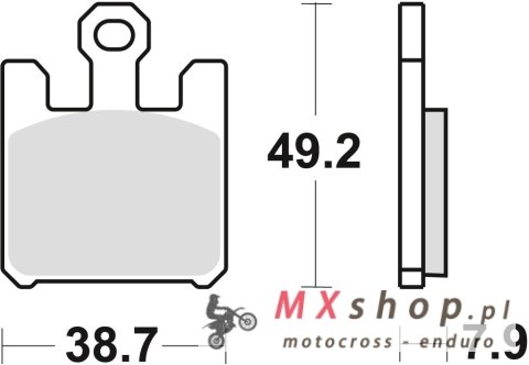 TRW ZF KLOCKI HAMULCOWE KH369 SINTER STREET KAWASAKI ZX6RR 03-06, ZX6R 636 03-06, PRZÓD (PROMOCJA) TRW ZF KLOCKI HAMULCOWE KH369 SINTER STREET KAWASAKI ZX6RR 03-06, ZX6R 636 03-06, PRZÓD (PROMOCJA)