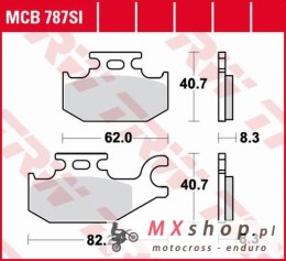TRW ZF KLOCKI HAMULCOWE KH413 SINTER OFFROAD SUZUKI LTA / LTF 400 08-, LTA 450 06-12, LTA 500 09-, LTA 700 05-07, LTA 750 08-, P