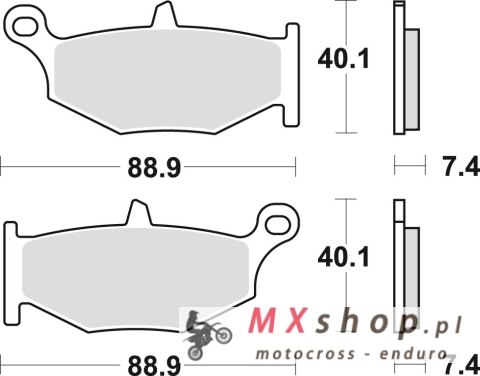 TRW ZF KLOCKI HAMULCOWE KH419 SINTER STREET SUZUKI GSR / GSXR 600 06-10, GSXR 750 06-10, DL 1000 14-, B-KING 1300 07-10, GSX 130 TRW ZF KLOCKI HAMULCOWE KH419 SINTER STREET SUZUKI GSR / GSXR 600 06-10, GSXR 750 06-10, DL 1000 14-, B-KING 1300 07-10, GSX 130