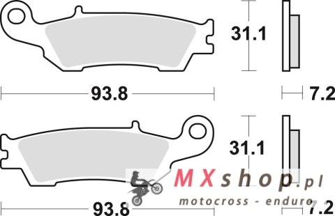 TRW ZF KLOCKI HAMULCOWE KH450 SINTER OFFROAD YAMAHA YZ 125 08-, WR 250 15-, YZ 250 07-, WR 450 16-, YZ 450 08-, PRZÓD TRW ZF KLOCKI HAMULCOWE KH450 SINTER OFFROAD YAMAHA YZ 125 08-, WR 250 15-, YZ 250 07-, WR 450 16-, YZ 450 08-, PRZÓD