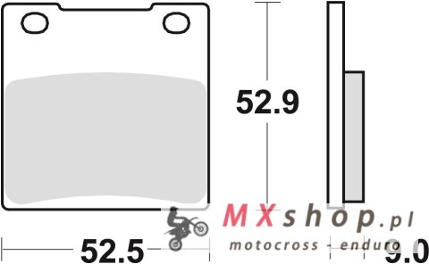 TRW ZF KLOCKI HAMULCOWE KH63 ORGANIC KAWASAKI ZX7R 96-02, ZXR 750 89-95, ZRX 1100 / 1200 96-04, ZX12R / ZZR 1200 00-06, TYŁ TRW ZF KLOCKI HAMULCOWE KH63 ORGANIC KAWASAKI ZX7R 96-02, ZXR 750 89-95, ZRX 1100 / 1200 96-04, ZX12R / ZZR 1200 00-06, TYŁ