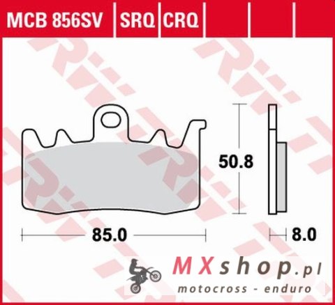 TRW ZF KLOCKI HAMULCOWE KH630 SINTER STREET BMW F 800 R 15-, S 1000 XR 17-, R 1200 GS / ADV / R / RT 13-18, R-NINE T 13-16, R 12 TRW ZF KLOCKI HAMULCOWE KH630 SINTER STREET BMW F 800 R 15-, S 1000 XR 17-, R 1200 GS / ADV / R / RT 13-18, R-NINE T 13-16, R 12