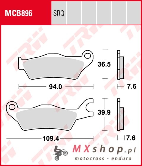 TRW ZF KLOCKI HAMULCOWE KH715 ORGANIC SUZUKI GSX 125 S 18-19, GSXR 125 R 18-19, GSXR 150 R 17-19, HONDA CBF 125 STUNER 06-19, CB TRW ZF KLOCKI HAMULCOWE KH715 ORGANIC SUZUKI GSX 125 S 18-19, GSXR 125 R 18-19, GSXR 150 R 17-19, HONDA CBF 125 STUNER 06-19, CB