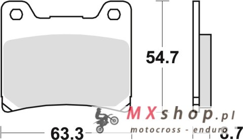 TRW ZF KLOCKI HAMULCOWE KH88 SINTER STREET YAMAHA TZR 125 88-00, FZR 600 89-95, YZF 600 96-02, FZ 750 85-94, XV 750 89-92, YZF 7 TRW ZF KLOCKI HAMULCOWE KH88 SINTER STREET YAMAHA TZR 125 88-00, FZR 600 89-95, YZF 600 96-02, FZ 750 85-94, XV 750 89-92, YZF 7