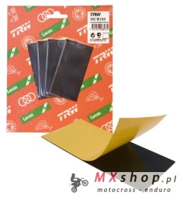 TRW ZF PODKŁADKI ANTYWIBRACYJNE POD KLOCKI HAMULCOWE ( 4 SZT. 80X40MM )
