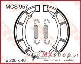 TRW ZF SZCZĘKI HAMULCOWE (200X40MM) (Y515)