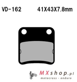 VESRAH KLOCKI HAMULCOWE KH178 / KH257 (MADE IN JAPAN)