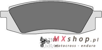 DELTA BRAKING KLOCKI HAMULCOWE KH105 YAMAHA TT350/600 - ZASTĘPUJĄ DB2100MX-D ORAZ DB2100QD-D DELTA BRAKING KLOCKI HAMULCOWE KH105 YAMAHA TT350/600 - ZASTĘPUJĄ DB2100MX-D ORAZ DB2100QD-D