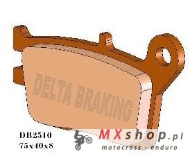 DELTA BRAKING KLOCKI HAMULCOWE KH153 - ZASTĘPUJE DB2510MX-N ORAZ DB2510QD-N DELTA BRAKING KLOCKI HAMULCOWE KH153 - ZASTĘPUJE DB2510MX-N ORAZ DB2510QD-N
