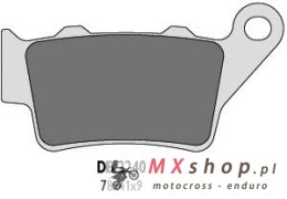 DELTA BRAKING KLOCKI HAMULCOWE KH208 TYŁ BREMBO (KTM) - ZASTĘPUJĄ DB2240MX-N ORAZ DB2240QD-N