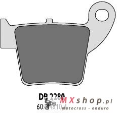 DELTA BRAKING KLOCKI HAMULCOWE KH346 HONDA CR/CRF 02-16 TYŁ - ZASTĘPUJĄ DB2280MX-N ORAZ DB2280QD-N