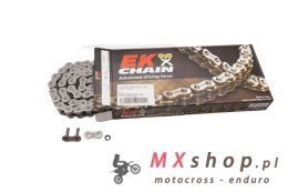 EK ŁAŃCUCH NAPĘDOWY EK525SROZ2 118 OGNIW O-RING (DO 750CCM) (40KN) (MADE IN JAPAN) (ZAKUWKA)
