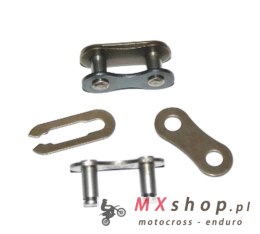 EK ZAPINKA ŁAŃCUCHA EK520DEX QX-RING ENDURO ULTRALIGHT KOLOR NATURAL (DO 500 CCM) (37,8 KN) (MADE IN JAPAN)