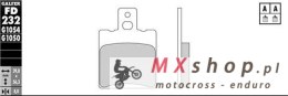GALFER KLOCKI HAMULCOWE KH047 PÓŁMETALICZNE SCOOTER (GRUBOŚĆ 8,0MM)