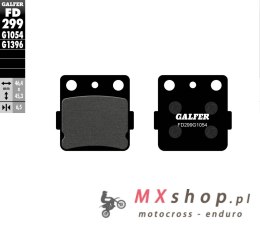 GALFER KLOCKI HAMULCOWE KH084/3 PÓŁMETALICZNE (GRUBOŚĆ 6,5MM)