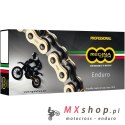 REGINA ŁAŃCUCH NAPĘDOWY 520ZSE (120 OGNIW) Z-RING ENDURO ULTRALIGHT DO 500CCM (ZŁOTY) (ZAPINKA+ZAKUWKA PEŁNA+ ZAKUWKA DRĄŻONA) (