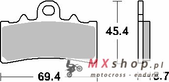 SBS PROMOCJA KLOCKI HAMULCOWE KH606 RACING DUAL CARBON KTM RC 250 '14-'15, RC 390 '14-'22 KOLOR ZŁOTY PRZÓD SBS PROMOCJA KLOCKI HAMULCOWE KH606 RACING DUAL CARBON KTM RC 250 '14-'15, RC 390 '14-'22 KOLOR ZŁOTY PRZÓD