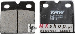 TRW ZF KLOCKI HAMULCOWE KH18 ORGANIC BMW R 80 GS / RT K1 / K 100 LT / RS 80-92, TRIUMPH BONNEVILLE 87-, PRZÓD/TYŁ