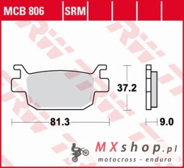 TRW ZF KLOCKI HAMULCOWE KH415 SINTER HONDA SILVER WING 125 07-13, TYŁ