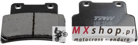 TRW ZF KLOCKI HAMULCOWE KH432 ORGANIC APRILIA RS 125 07-13, SL 750 07-16, SMV 750 17-, YAMAHA MT / YZF 125 14-19, PRZÓD TRW ZF KLOCKI HAMULCOWE KH432 ORGANIC APRILIA RS 125 07-13, SL 750 07-16, SMV 750 17-, YAMAHA MT / YZF 125 14-19, PRZÓD