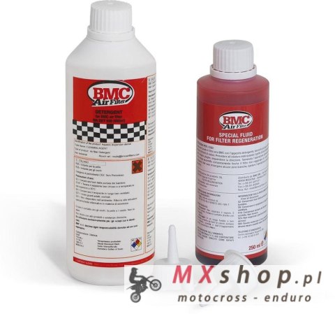 BMC ZESTAW PŁYNY (OLEJE) DO CZYSZCZENIA / MYCIA / NASĄCZANIA FILTRÓW POWIETRZA (COMPLETE WASHING KIT, DETERGENT+OIL BOTTLE) (AKC BMC ZESTAW PŁYNY (OLEJE) DO CZYSZCZENIA / MYCIA / NASĄCZANIA FILTRÓW POWIETRZA (COMPLETE WASHING KIT, DETERGENT+OIL BOTTLE) (AKC