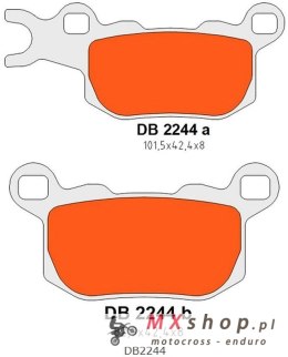 DELTA BRAKING KLOCKI HAMULCOWE KH685 TYŁ LEWY CAN-AM DEFENDER/TRAXTER 800 '17-'21, CAN-AM DEFENDER/TRAXTER 976 '17-'22