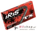 IRIS 415 TX-136 ŁAŃCUCH NAPĘDOWY (136-OGNIW) BEZ O-RINGÓW (OTWARTY + ZAPINKA) KOLOR CZARNY