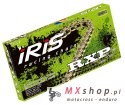 IRIS 428 RXP-112 ŁAŃCUCH NAPĘDOWY (112-OGNIW) BEZ O-RINGÓW (OTWARTY + ZAPINKA) KOLOR ZŁOTY (MOTOCROSS DO 85CCM) (24,0KN)
