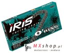 IRIS 530 OR-120 ŁAŃCUCH NAPĘDOWY (120-OGNIW) O-RING (OTWARTY + ZAKUWKA) KOLOR CZARNY (DO 900CCM) (40,0KN)