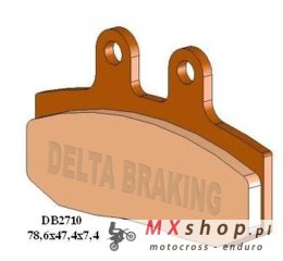 DELTA BRAKING KLOCKI HAMULCOWE KH113 / KH256 PRZÓD APRILIA RED ROSE 125 '87-'94, ATLANTIC 500 '02-'04, SPORTCITY 125 '04-'12, GI