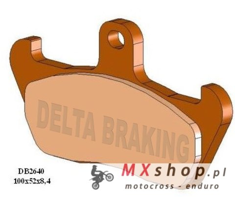 DELTA BRAKING KLOCKI HAMULCOWE KH163 PRZÓD CAGIVA MITO 125 '91-'92, SUPER CITY 125 '92-'00, W8 125/W12 350/W16 600 '93-'98, APRI DELTA BRAKING KLOCKI HAMULCOWE KH163 PRZÓD CAGIVA MITO 125 '91-'92, SUPER CITY 125 '92-'00, W8 125/W12 350/W16 600 '93-'98, APRI
