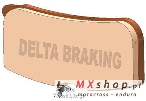 DELTA BRAKING KLOCKI HAMULCOWE KH474 PRZÓD CAN-AM SPYDER 1000 '08-'12 DELTA BRAKING KLOCKI HAMULCOWE KH474 PRZÓD CAN-AM SPYDER 1000 '08-'12