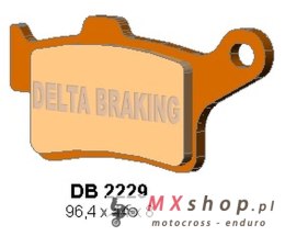 DELTA BRAKING KLOCKI HAMULCOWE KH631 TYŁ CAN-AM SPYDER 1000 '13-'21, SPYDER 1330 '15-'21