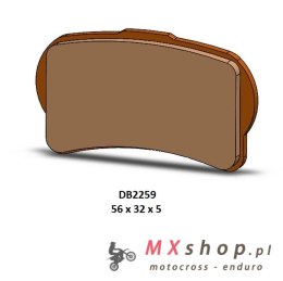 DELTA BRAKING KLOCKI HAMULCOWE KH644 PRZÓD GAS GAS TXT 125 '13-'17, TXT 250/280/300 '13-'19, MONTESA 4/4RT '14-'22, 300 RR '16-'